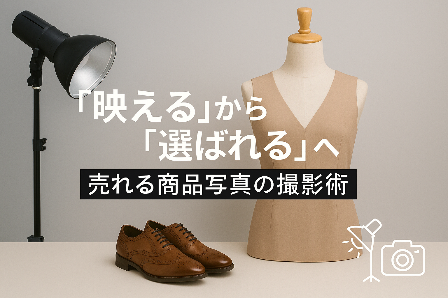 売れるアパレル・靴の写真には理由がある！｜物撮り本舗ブログ