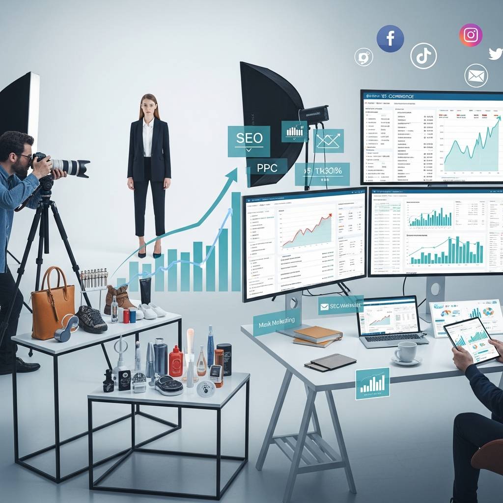 モデル撮影代行とECマーケティング戦略の成功させる組み合わせ方｜物撮り本舗ブログ