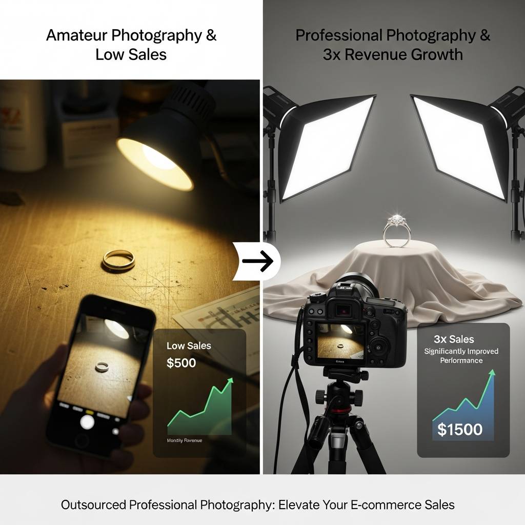 ECサイトの売上が3倍に！格安ジュエリー撮影代行を使いこなす方法｜物撮り本舗ブログ