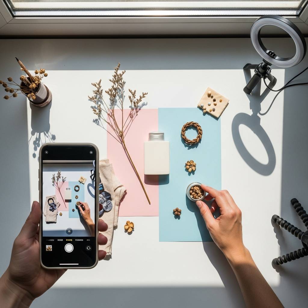 初心者でも簡単にできるSNS映え商品写真の背景づくりと撮影法｜物撮り本舗ブログ