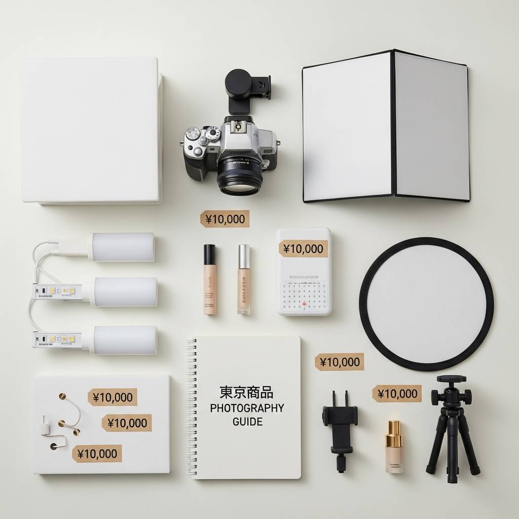 東京物撮り初心者必見！1万円以下で揃える格安スターターキット完全ガイド｜物撮り本舗ブログ