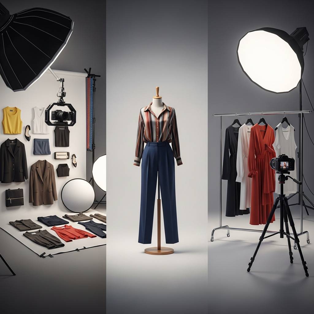 【2026年最新】売れるアパレル商品撮影！平置き・吊るし・トルソーの使い分け｜物撮り本舗ブログ