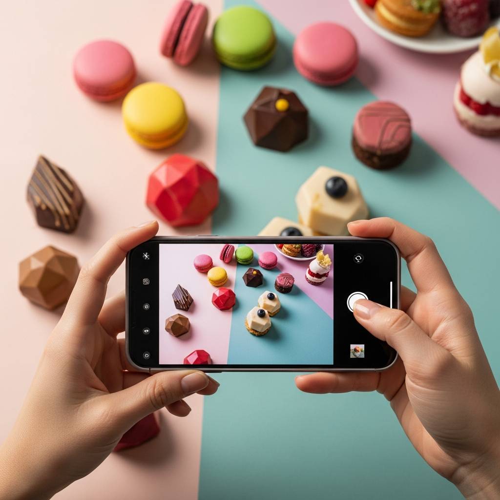 【2026年トレンド】SNSでバズるお菓子の盛り付けとスマホ商品写真の撮り方｜物撮り本舗ブログ