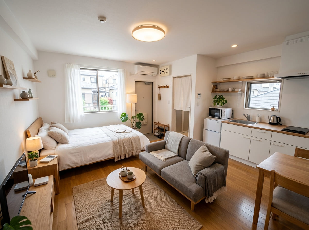 ライトプラン 1R・1K撮影例