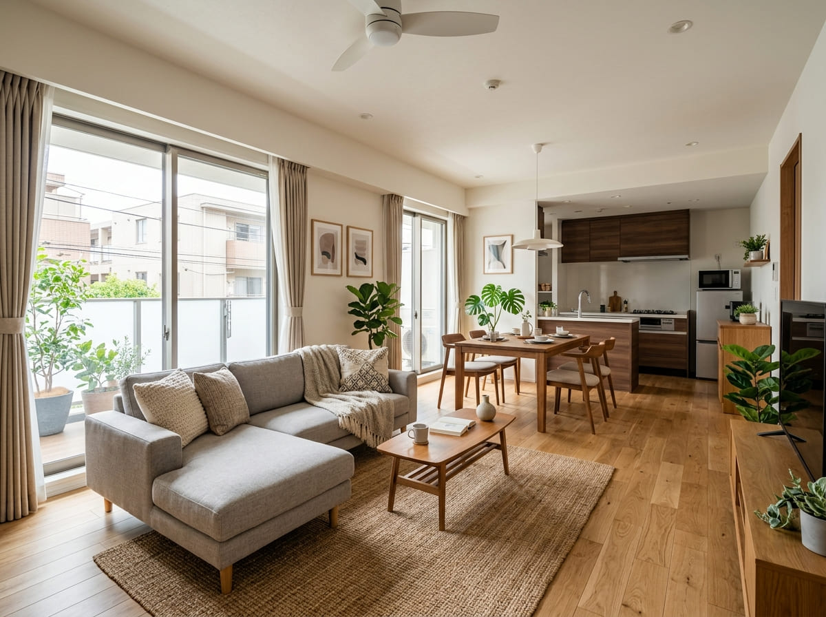 スタンダードプラン 1LDK〜2LDK撮影例